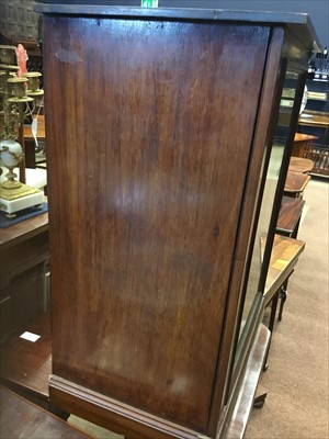Lot 1673 - A VICTORIAN MAHOGANY COLLECTOR'S CABINET OF DRAWER
