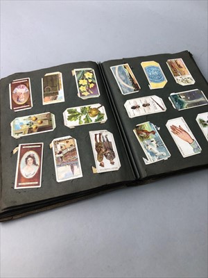 Lot 329 - A LOT OF CIGARETTE CARDS, POSTCARDS, A BOOK, FIELD GLASSES AND OPERA GLASSES