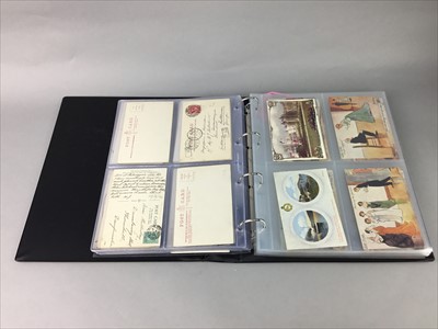 Lot 114 - A COLLECTION OF EARLY 20TH CENTURY POSTCARDS IN ALBUM
