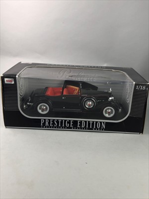 Lot 100 - A COLLECTION OF TEN BOXED MODEL VEHICLES
