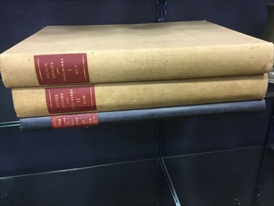 Lot 1737 - THREE VOLUMES ON HALLMARKS