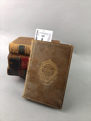 Lot 369 - A COLLECTION OF MAINLY LEATHER BOUND BOOKS