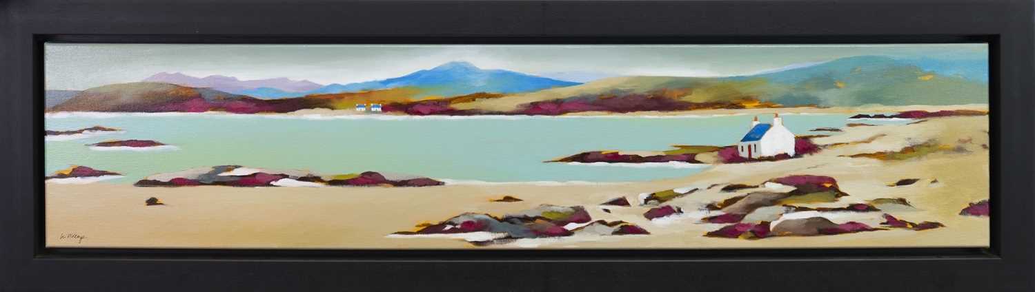 Lot 512 - TRANQUIL COAST, AN OIL BY WILL KEMP