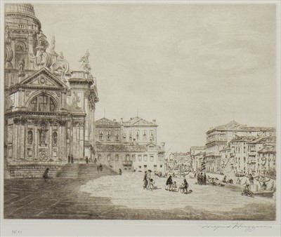 Lot 506 - THREE ETCHINGS BY WILFRED HIGGINS