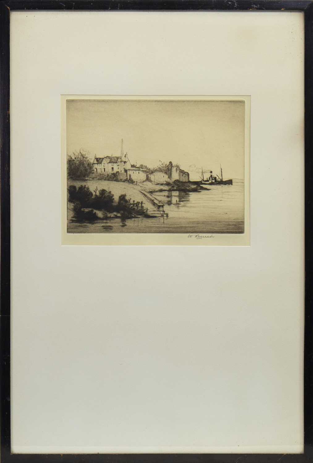 Lot 507 - A PAIR OF ETCHINGS BY WILLIAM RENISON