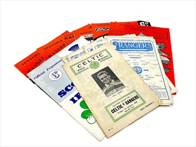 Lot 1752 - A LOT OF RANGERS F.C. PROGRAMMES DATING FROM 1960