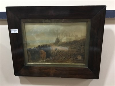 Lot 474 - A PAIR OF 19TH CENTURY WATERCOLOURS