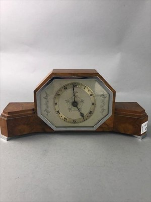 Lot 475 - AN ELLIOTT MANTEL CLOCK