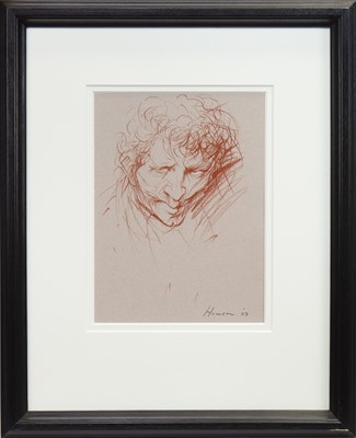 Lot 581 - JOHN, AN INK BY PETER HOWSON