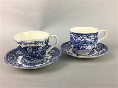 Lot 301 - A LOT OF BLUE & WHITE DINNER AND TEA WARE