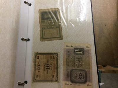 Lot 4 - A LOT OF UK AND OTHER 20TH CENTURY BANKNOTES