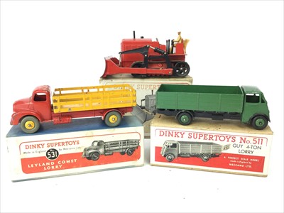 Lot 1730 - A LOT OF THREE DINKY SUPERTOYS DIE CAST VEHICLES