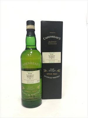 Lot 38 - TORMORE 1984 CADENHEAD'S AUTHENTIC COLLECTION AGED 13 YEARS
