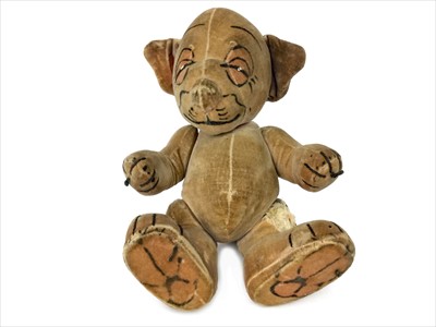 Lot 1745 - AN EARLY 20TH CENTURY 'BONZO THE DOG' SOFT TOY