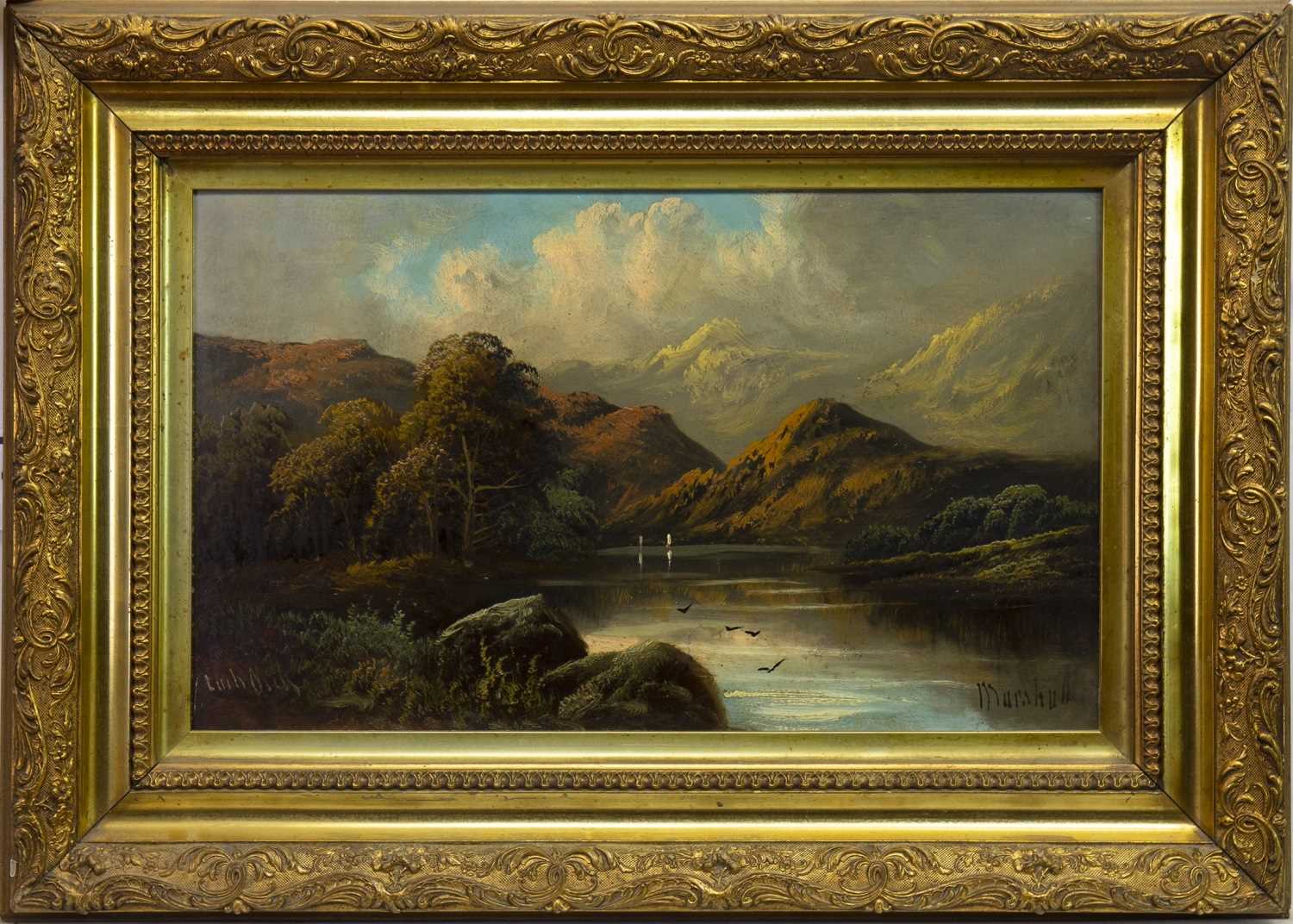 Lot 538 - LOCH OICH, AN OIL BY ROBERTO MARSHALL