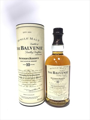 Lot 57 - BALVENIE FOUNDER'S RESERVE AGED 10 YEARS