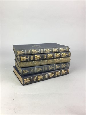 Lot 284 - A LOT OF LEATHER BOUND BOOKS