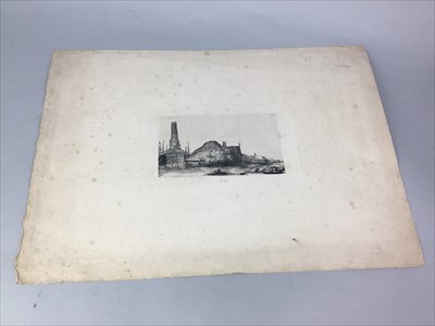 Lot 97 - LOT OF ETCHINGS