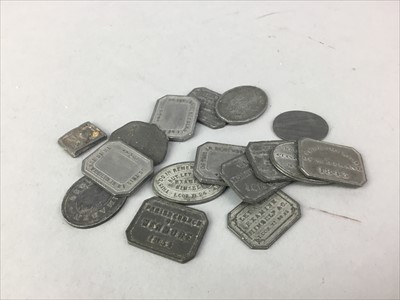 Lot 80 - A LOT OF CHURCH TOKENS
