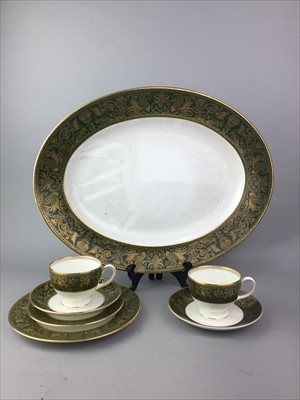 Lot 343 - A WEDGWOOD FLORENTINE PART TEA SERVICE