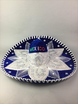 Lot 140 - TWO LARGE MEXICAN SOMBREROS