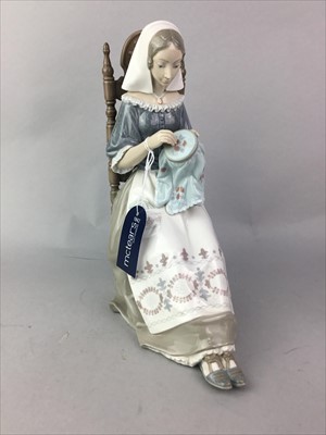 Lot 87 - A LLADRO FIGURE OF APPRECIATION' AND ANOTHER