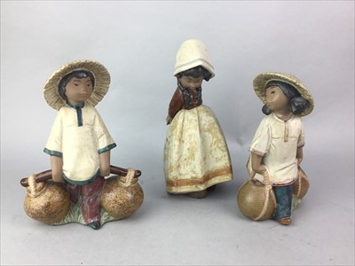 Lot 148 - A GROUP OF SEVEN LLADRO SPANISH AND MEXICAN FIGURES