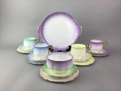 Lot 157 - A ROYAL ALBERT 'RAINBOW PATTERN' PART TEA SERVICE AND OTHER ITEMS