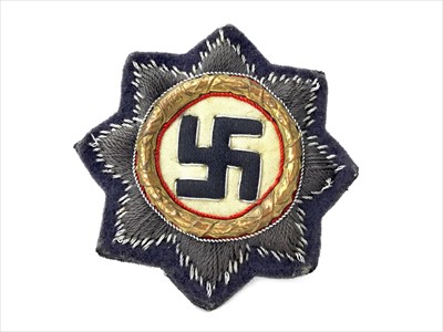 Lot 1301 - A THIRD REICH GERMAN CROSS CLOTH PATCH