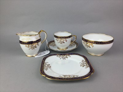 Lot 36 - A ROSLYN CHINA TEA SERVICE ALONG WITH TWO PART DINNER SERVICES