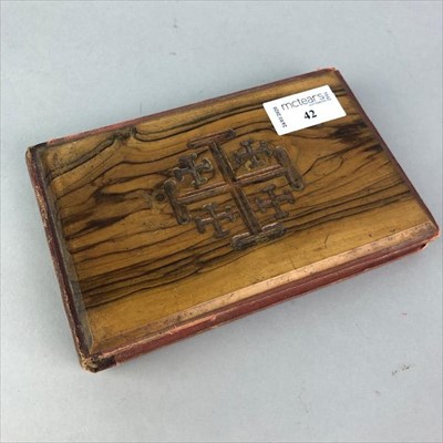 Lot 42 - FLOWERS OF THE HOLY LAND IN OLIVEWOOD COVER