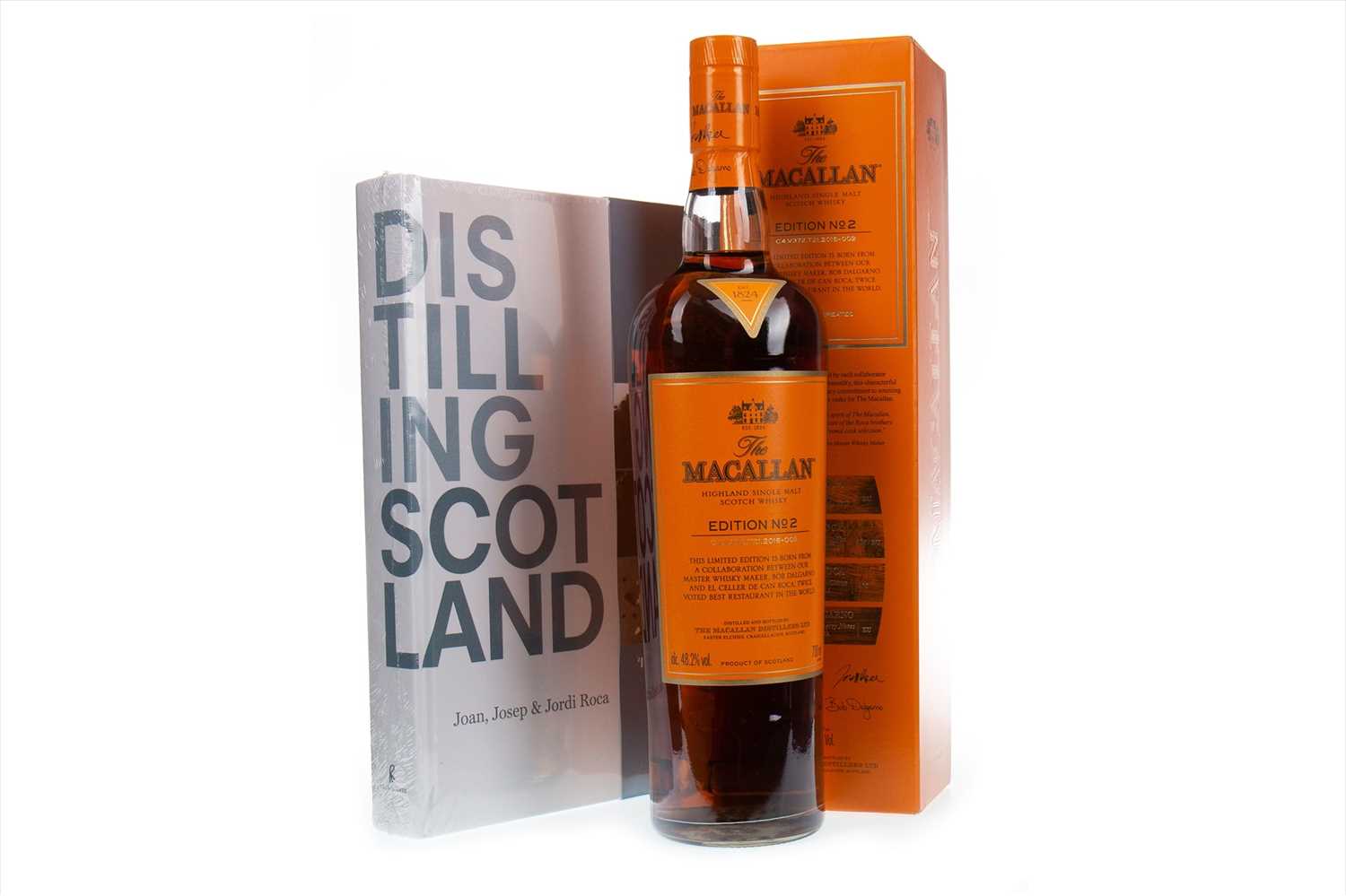 Lot 25 - MACALLAN EDITION NO. 2 WITH TOTE BAG AND BOOK