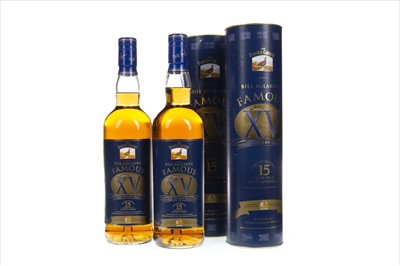Lot 401 - TWO BOTTLES OF FAMOUS GROUSE BILL MCLAREN'S FAMOUS XV 15 YEARS OLD