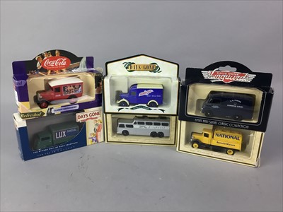 Lot 91 - A LOT OF DAYS GONE AND OTHER BOXED MODEL VEHICLES
