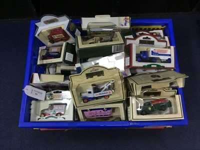 Lot 91 - A LOT OF DAYS GONE AND OTHER BOXED MODEL VEHICLES