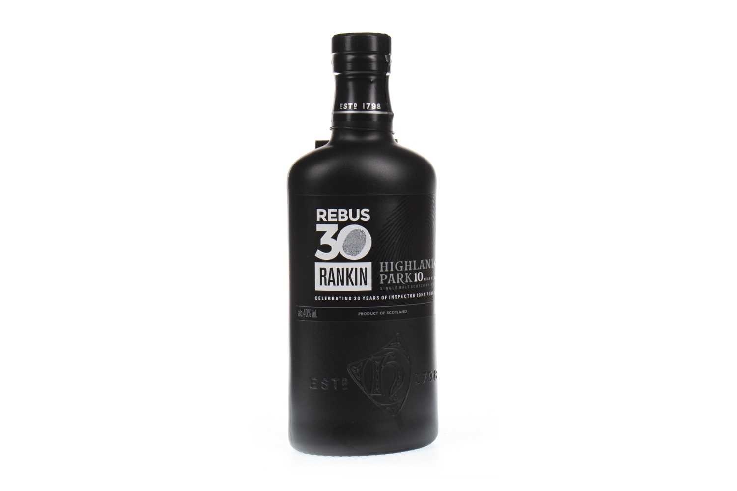 Lot 322 - HIGHLAND PARK REBUS 10 YEARS OLD