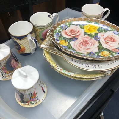 Lot 125 - A LOT OF COMMEMORATIVE CHINA AND OTHERS