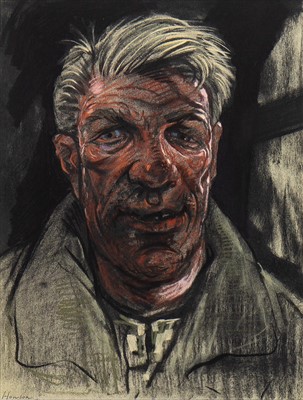 Lot 624 - ELIA, A PASTEL BY PETER HOWSON