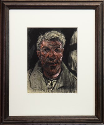 Lot 624 - ELIA, A PASTEL BY PETER HOWSON