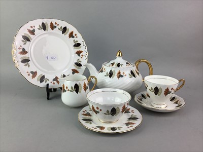 Lot 120 - A ROYAL IMPERIAL PART TEA SERVICE ALONG WITH ANOTHER PART TEA SERVICE