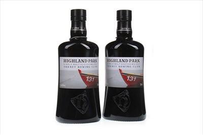 Lot 316 - TWO BOTTLES OF HIGHLAND PARK ORKNEY ROWING CLUB
