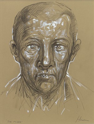 Lot 510 - THE MISER, A MIXED MEDIA BY PETER HOWSON