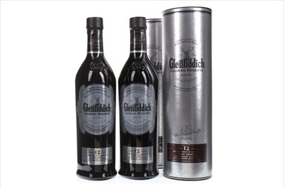 Lot 58 - TWO BOTTLES OF GLENFIDDICH CAORAN RESERVE AGED 12 YEARS