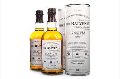 Lot 70 - BALVENIE SIGNATURE AGED 12 YEARS BATCH NO. 4 AND 5