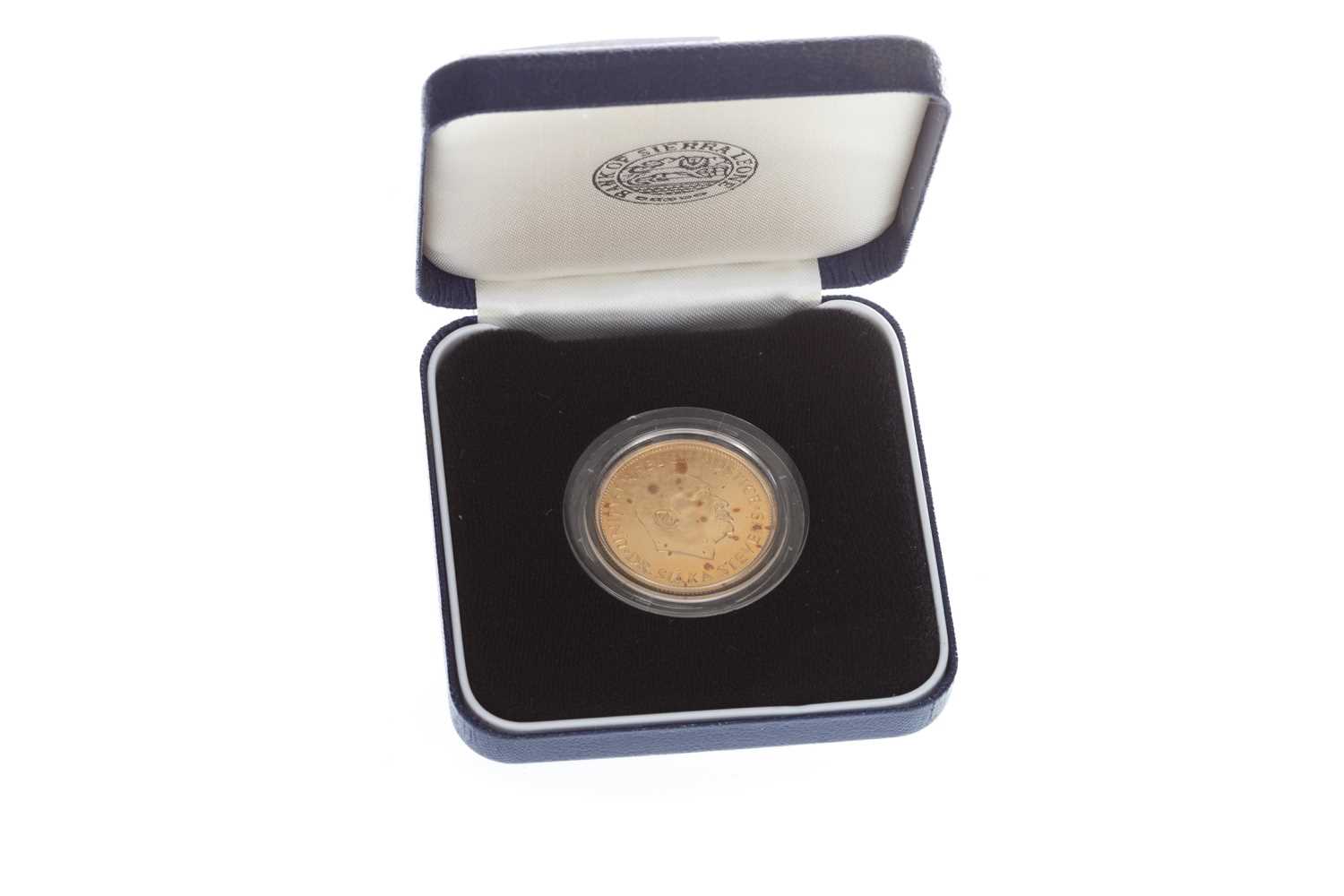 Lot 51 - A BANK OF SIERRA LEONE GOLD COIN