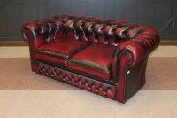 Lot 1008 - MODERN TWO SEAT BUTTONBACK CHESTERFIELD SOFA...