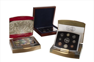 Lot 62 - THREE ANNUAL PROOF COIN SETS