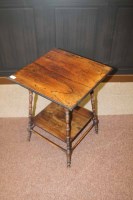 Lot 1022 - LATE VICTORIAN ROSEWOOD OCCASIONAL TABLE the...
