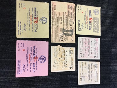 Lot 1759 - A LOT OF MID 20TH CENTURY FOOTBALL TICKETS
