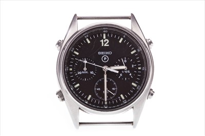 Lot 811 - A GENTLEMAN'S SEIKO MILITARY ISSUE WATCH